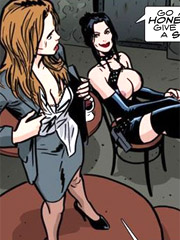 See this, slave? it'll fix you... you won't be trying to run off again!