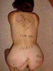 Busty prisoner used as sex slave and fucked in bondage.