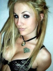 Teen allister strips and vibes her bald pussy