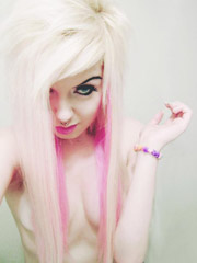 Amateur and dirty emo pics