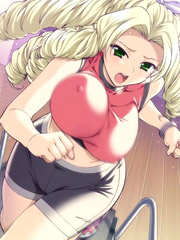 3d photo realistic anime nurse posing