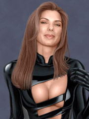 Big tits 3d anime chick drilled hard
