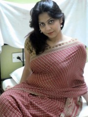Sexy divya after party in bedroom stripping her saree off