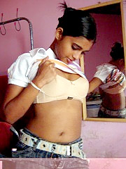 Pakistani wife shumaila caught by hidden cam fixed by her nephew