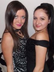 22 yo brunette malena and 23 yo brunette leolady willing to perform: close up, dancing, fingering.