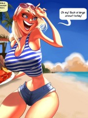 Man! i can feel her nipples poking me!