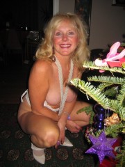 This masked beauty is ready to have a lot of fun while her husband is at work